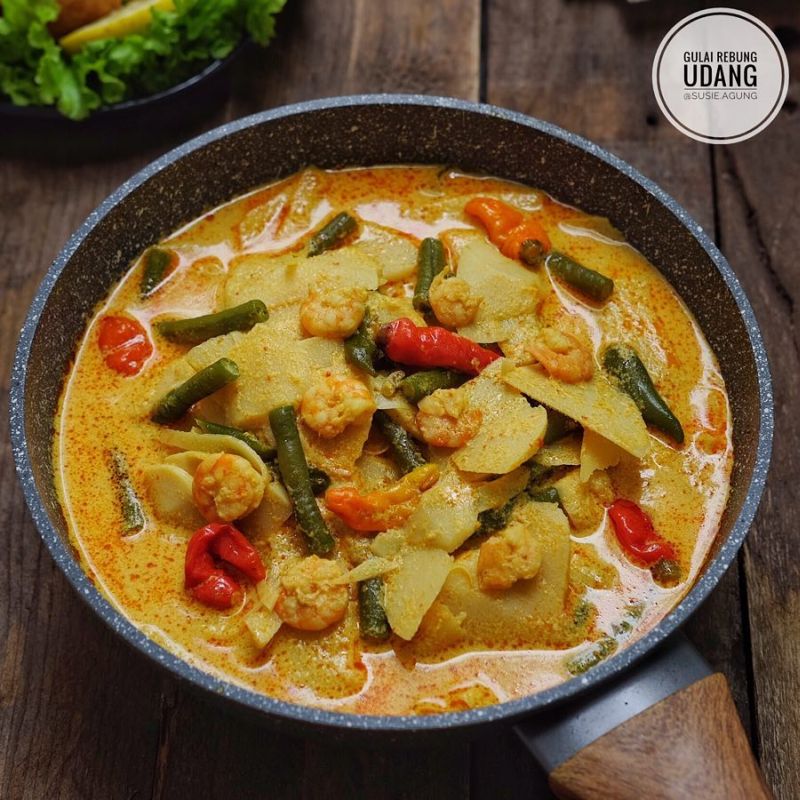 gulai-rebung-udang