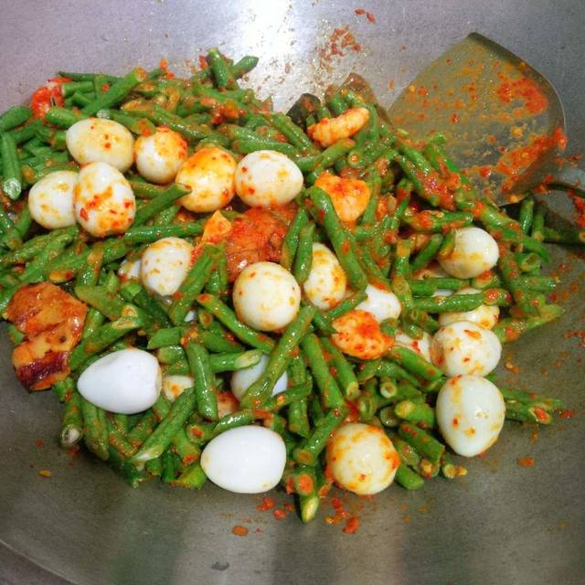 gulai-kacang-panjang-telur-puyuh