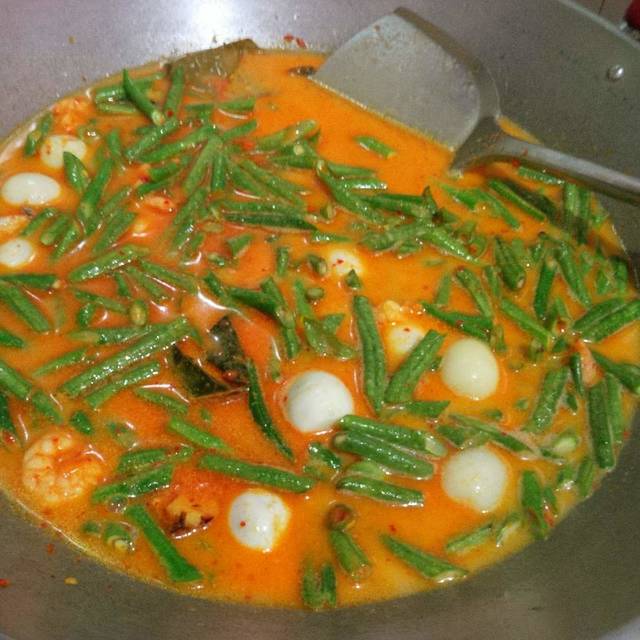 gulai-kacang-panjang-telur-puyuh
