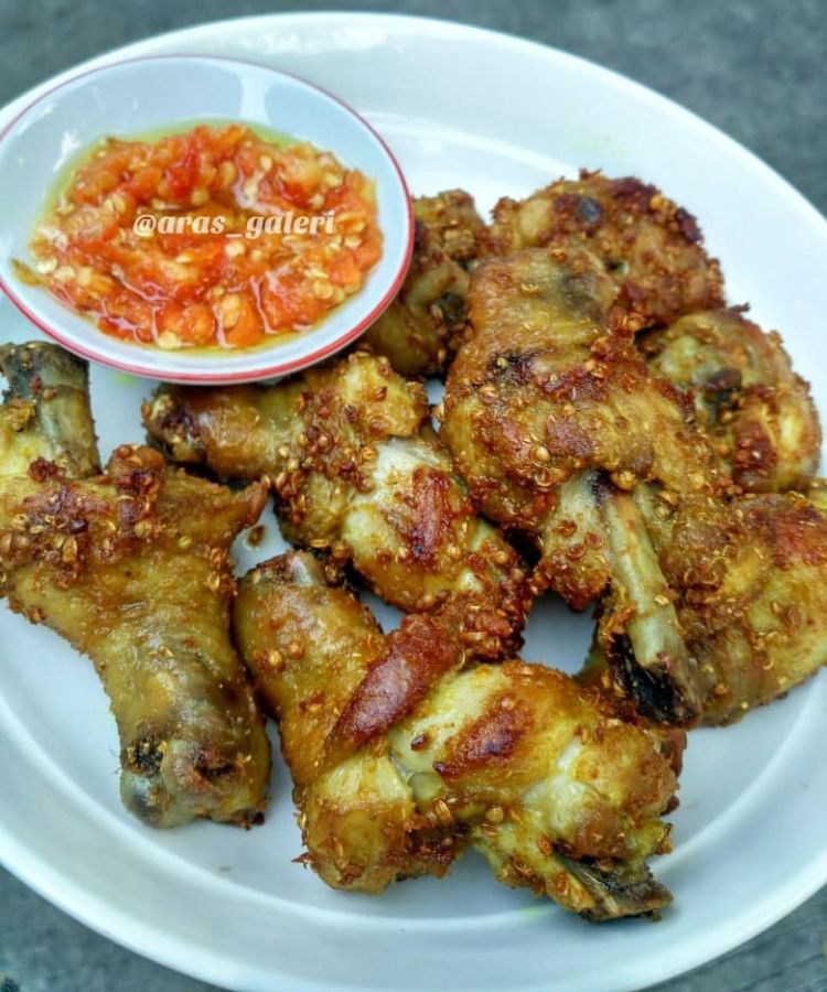 ayam-goreng-ketumbar-sambal-korek