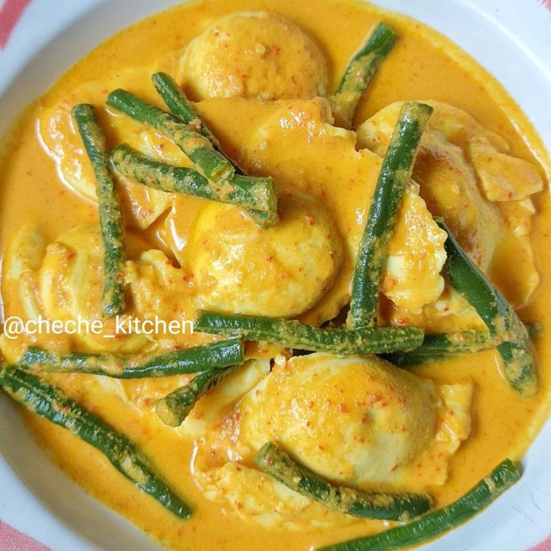 gulai-telur-kacang-panjang