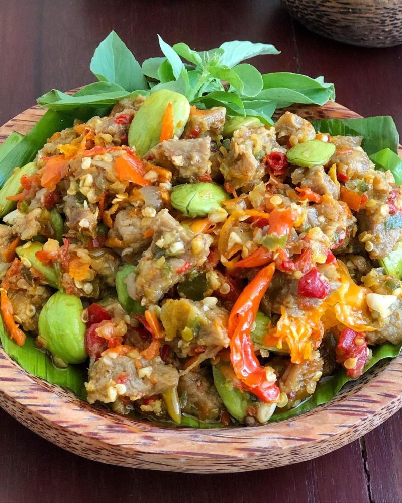 oseng-granat-daging-sapi