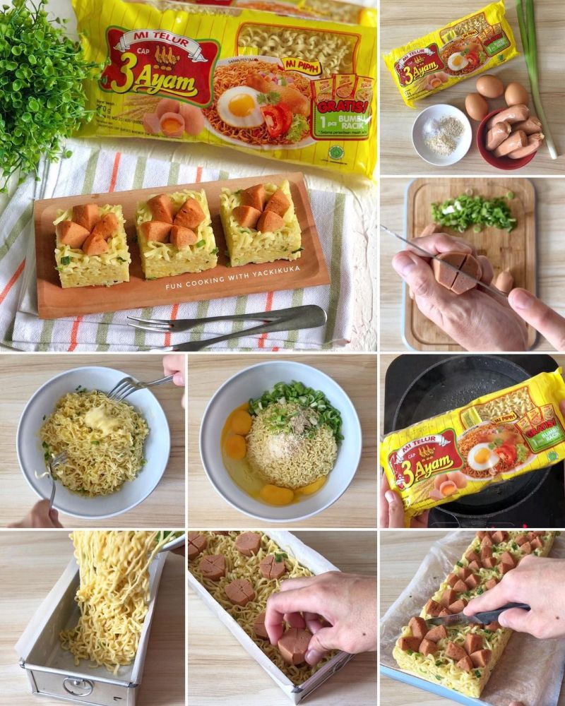 mie-sosis-kukus
