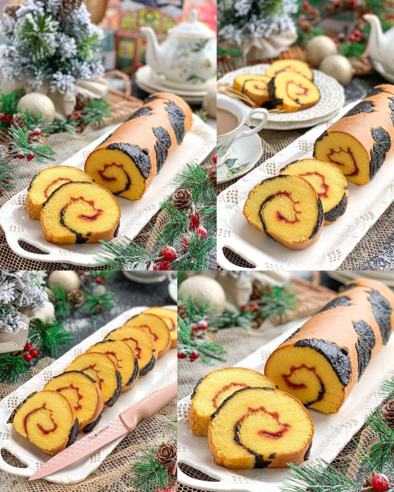 prunes-roll-cake