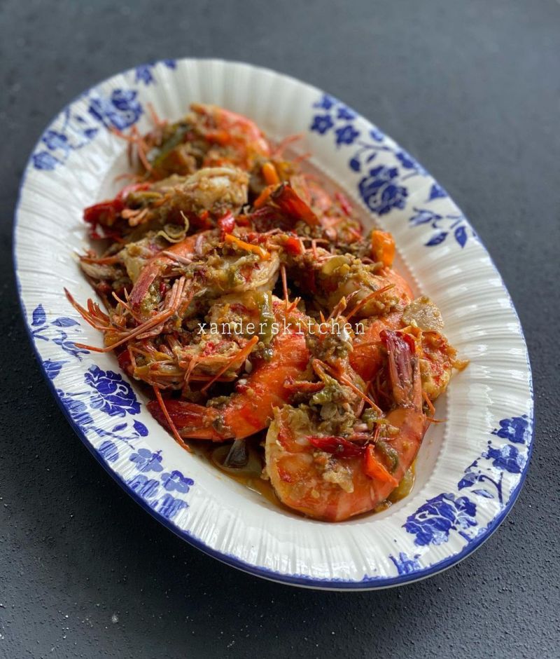 udang-sambal-kecombrang