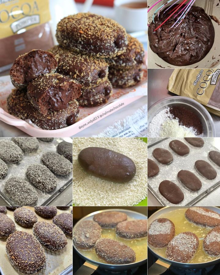 double-choco-crispy-donut