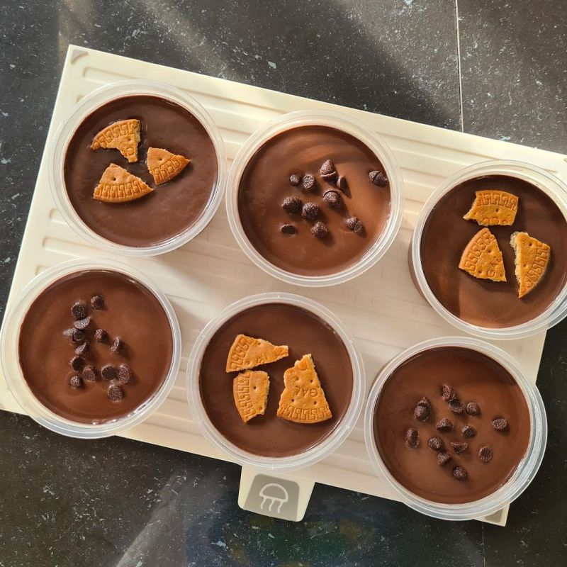 puding-milo-regal-vla-keju-coklat