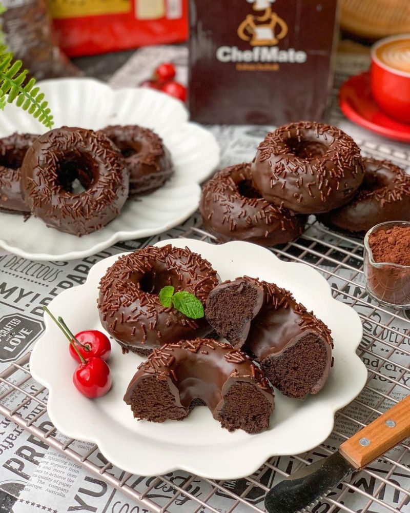 donat-brownies