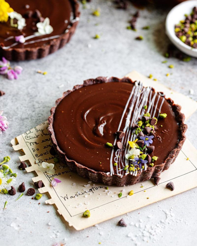chocolate-caramel-tart