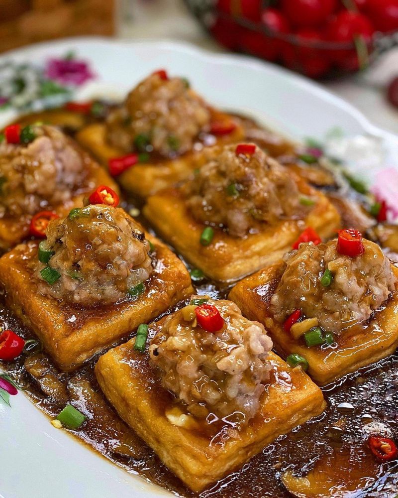 tahu-isi-saus-jamur