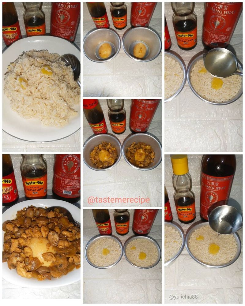 nasi-tim-ayam-jamur