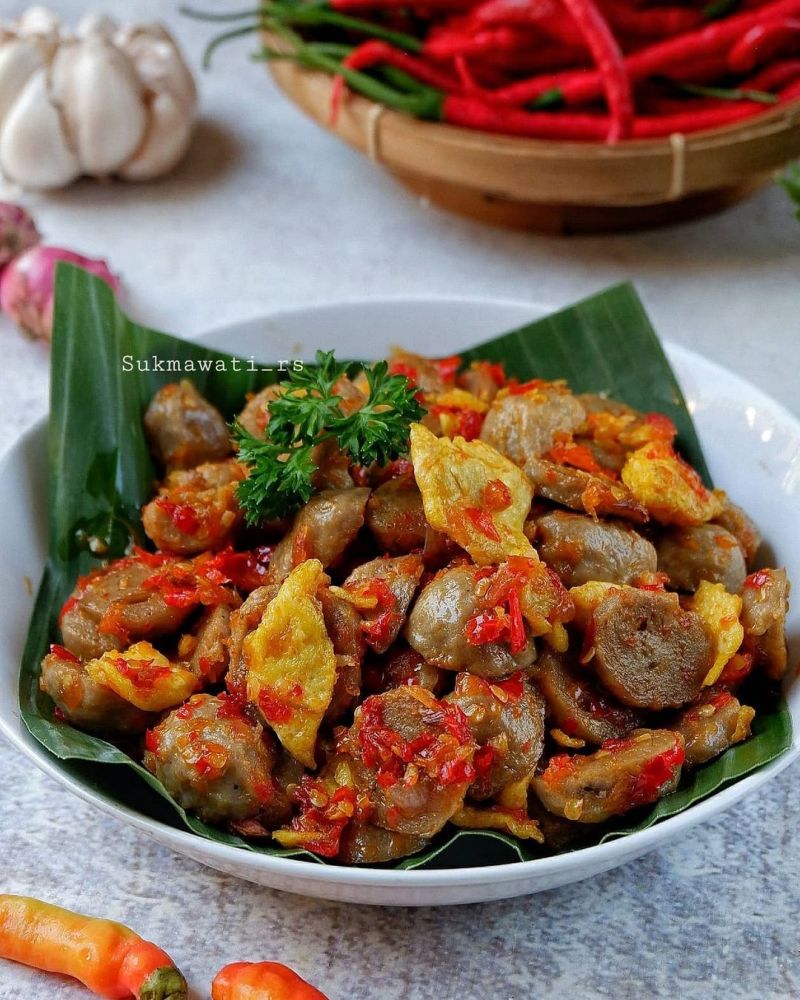 balado-bakso-telur-orak-arik