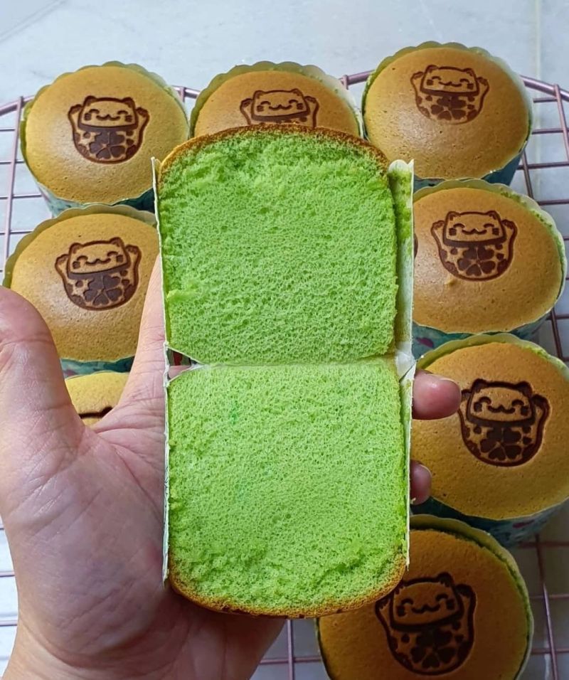pandan-chiffon-cup