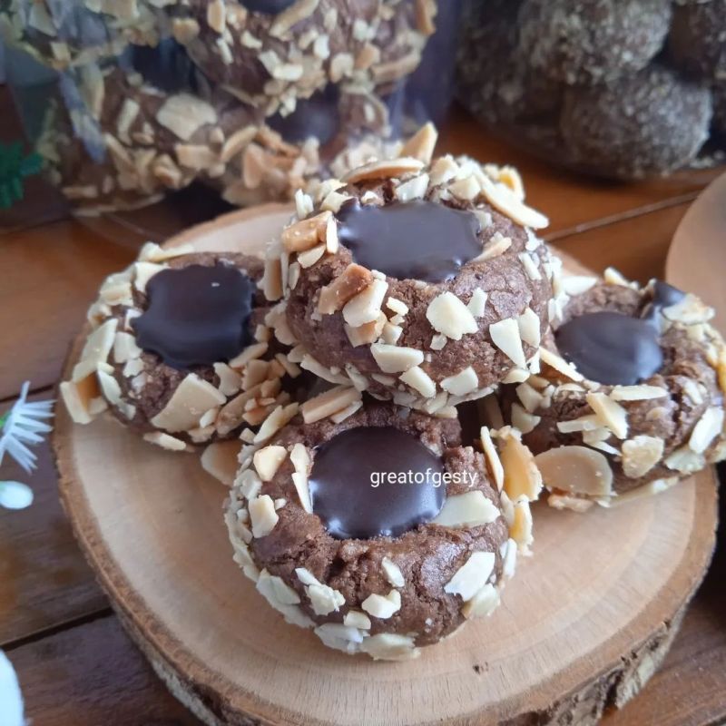 resep-almond-cookies