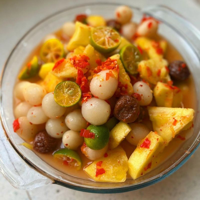 asinan-rambutan-nanas