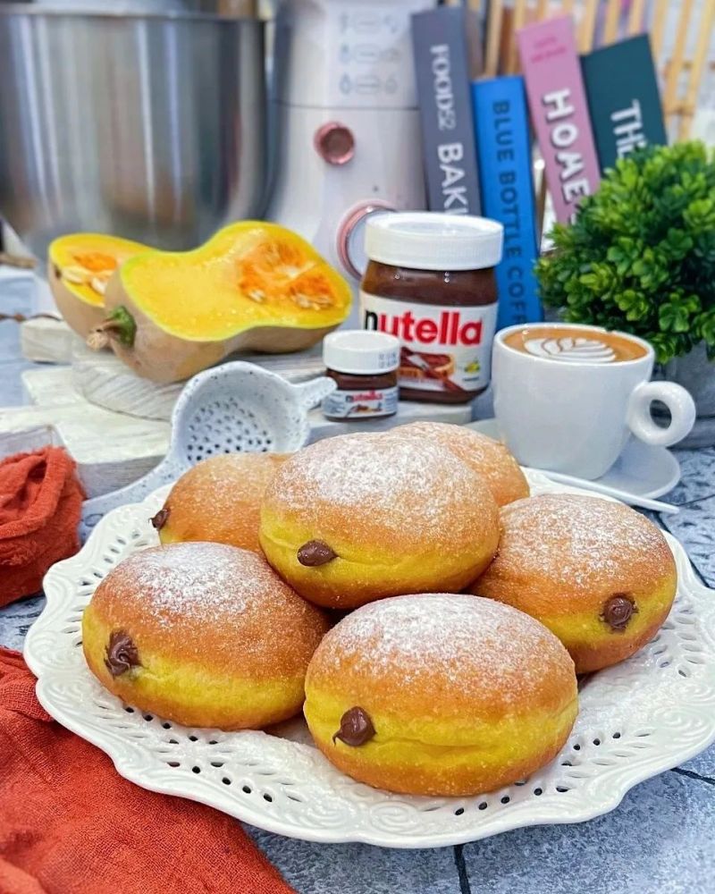 pumpkin-bomboloni