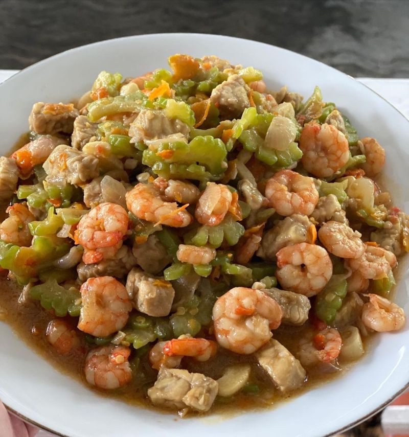 oseng-pare-tempe-udang
