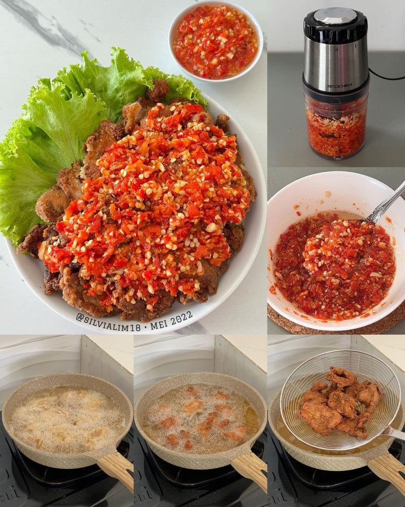 ayam-crispy-sambal-korek