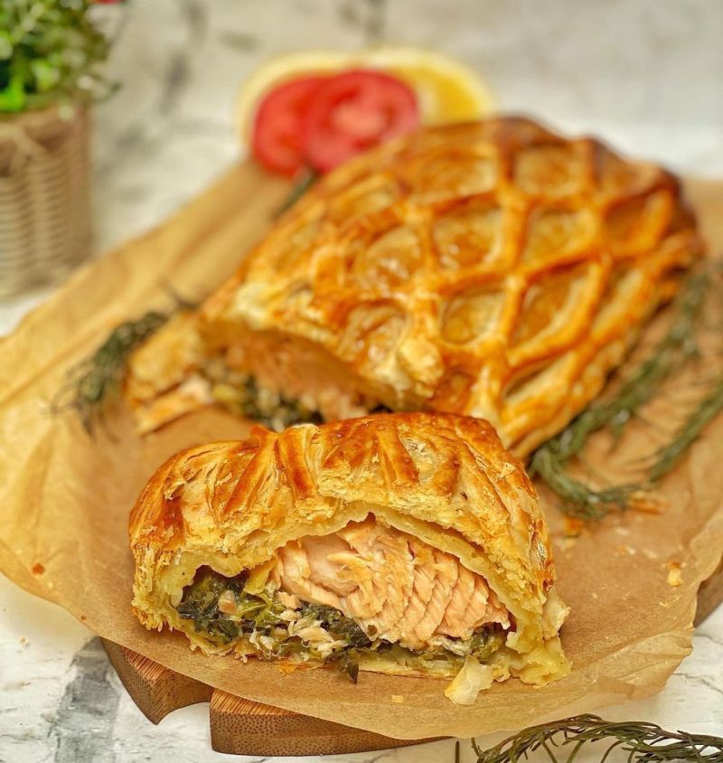 salmon-en-croute