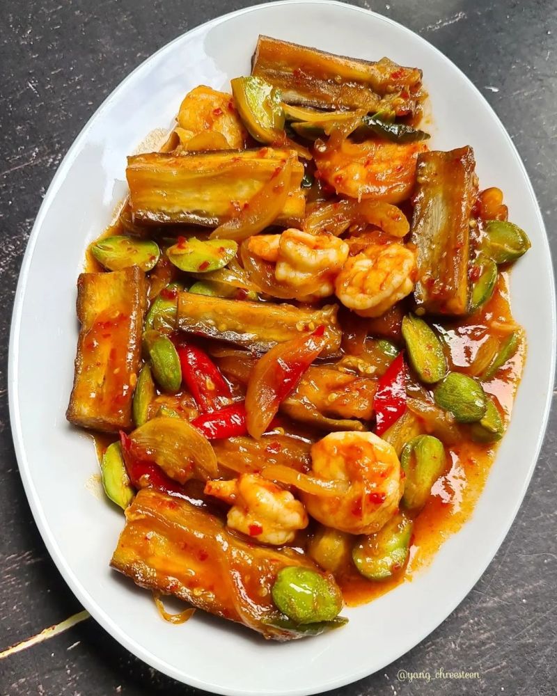 sambal-terong-petai