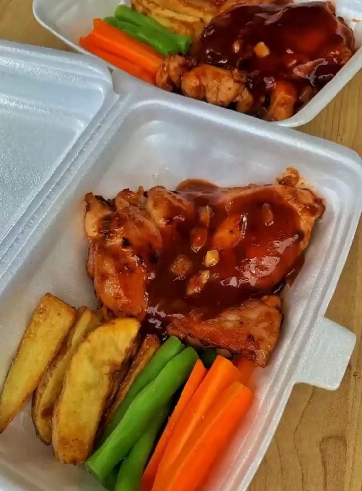steak-ayam-saos-bbq