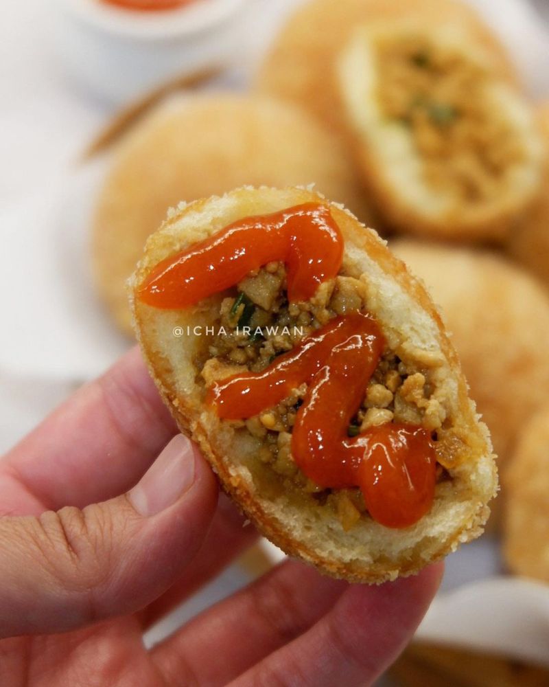 roti-goreng-isi-ayam