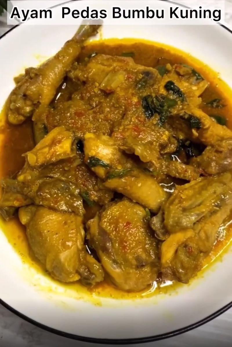 ayam-pedas-bumbu-kuning