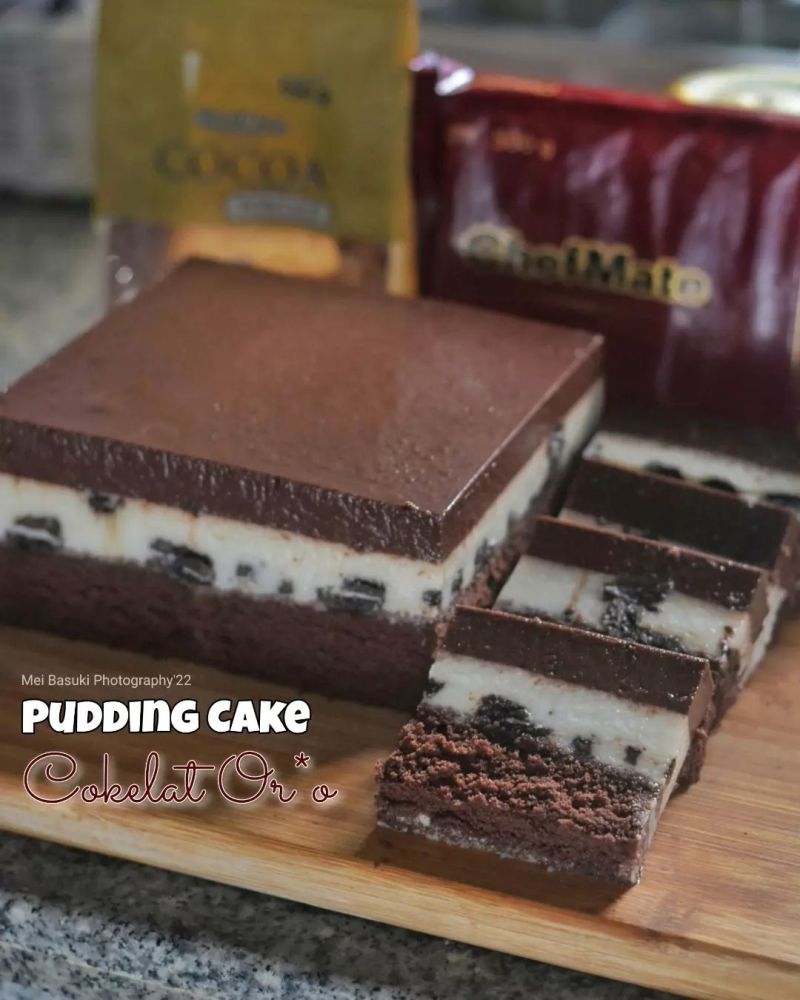 puding-cake-coklat-oreo